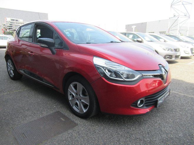 Renault Clio IV dCi 90 Energy eco2 Dynamique Rouge de 2013