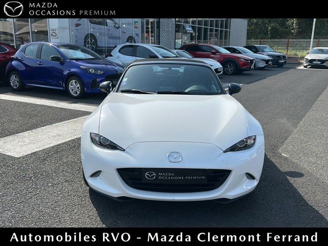 Mazda MX5 5 (4) 1.5 SKYACTIV-G EVAP 132 Elgance S Blanc de 2019