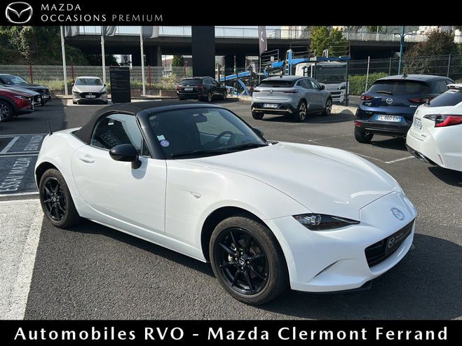 Mazda MX5 5 (4) 1.5 SKYACTIV-G EVAP 132 Elgance S Blanc de 2019