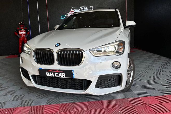BMW X1 25D 231 MSPORT XDRIVE BVA Blanc de 2017