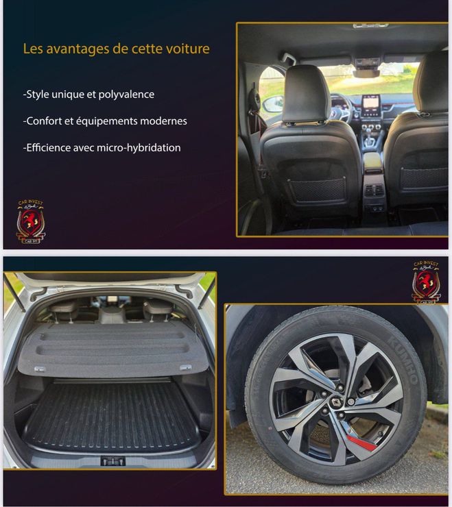 Renault Arkana sr hybride Gris Clair de 2021