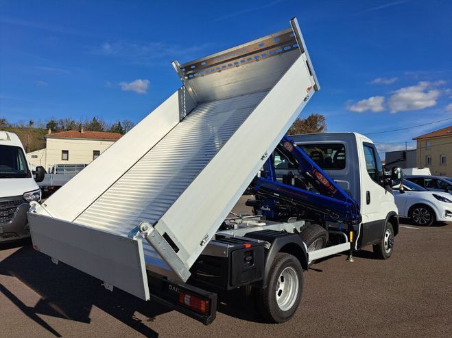Iveco Daily GRUE 35C18 180CV 3L BENNE PM Blanc de 2024