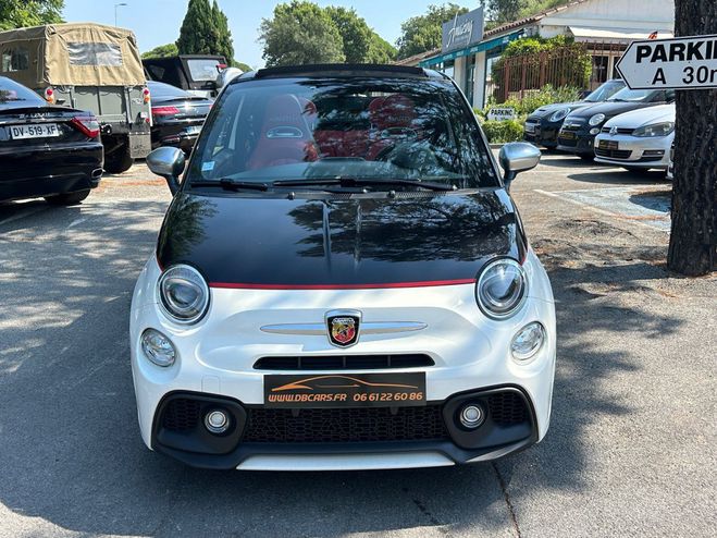 Abarth 595 595C E6D TEMP 1.4 Turbo 16V T-Jet 165 ch Blanc de 2018