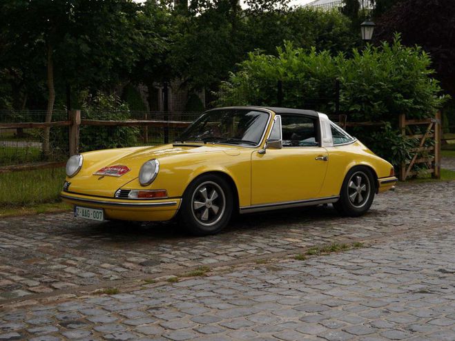 Porsche 911 T Targa 2.0 Srie B- 1969 Certif. Jaune de 