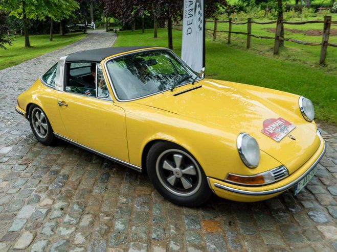 Porsche 911 T Targa 2.0 Srie B- 1969 Certif. Jaune de 