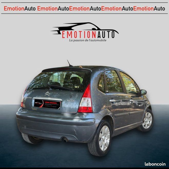 Citroen C3 Phase 2 Exclusive ? 1.4 HDI Turbo 68 ch Gris de 2008