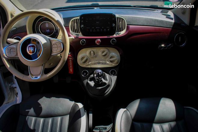 Fiat 500 C CABRIOLET 1.2 70 ch Blanc de 2020