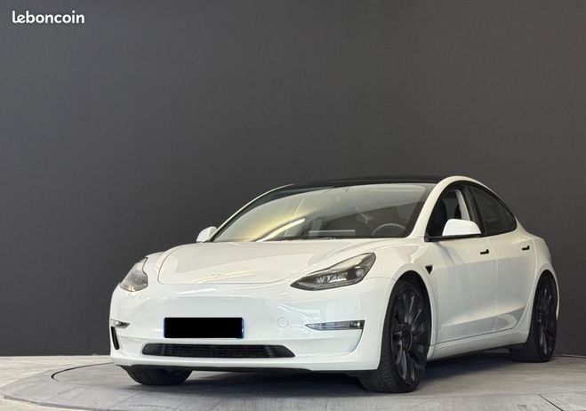 Tesla Model 3 4WD 515CH PERFORMANCE Blanc de 2022