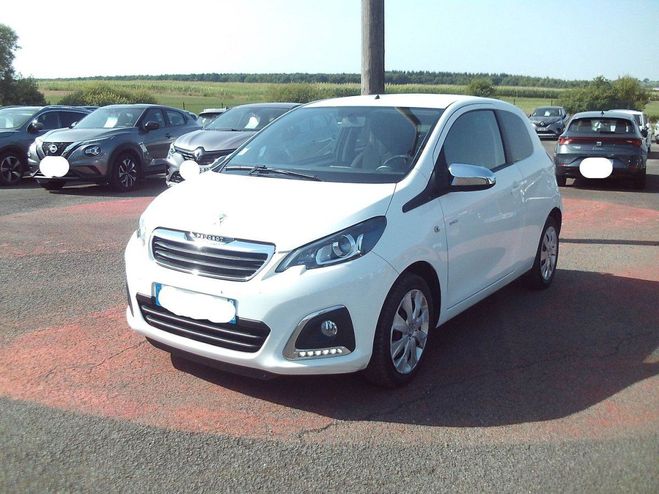 Peugeot 108 1.0 VTI 72CH STYLE 3PORTES Blanche Lipiza de 2018