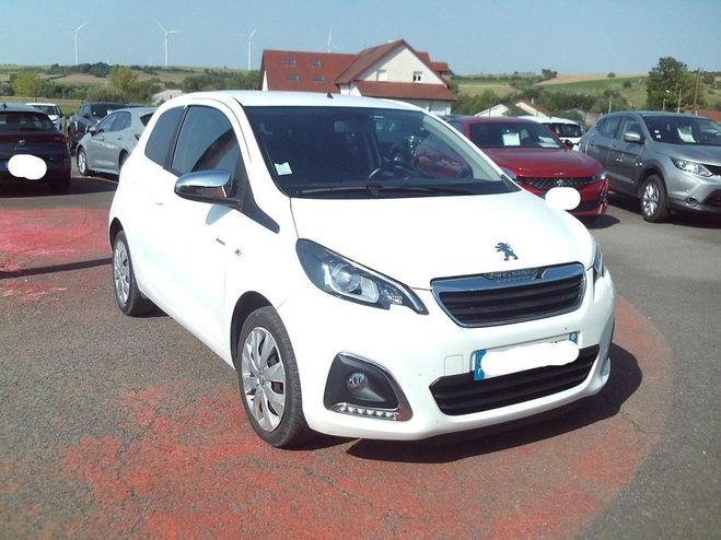Peugeot 108 1.0 VTI 72CH STYLE 3PORTES Blanche Lipiza de 2018