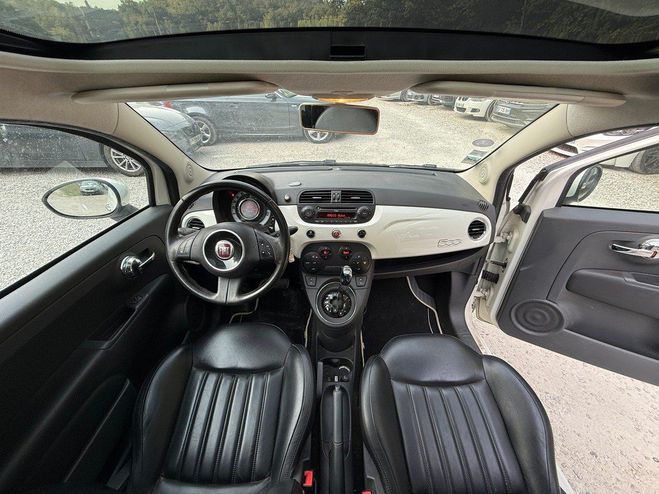 Fiat 500 1.2 MPi 69cv BVA Lounge Plus Blanc de 2013