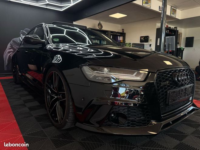 Audi RS6 C7 AVANT 4.0 V8 TFSI 560 CV QUATTRO TIPT Noir de 2017
