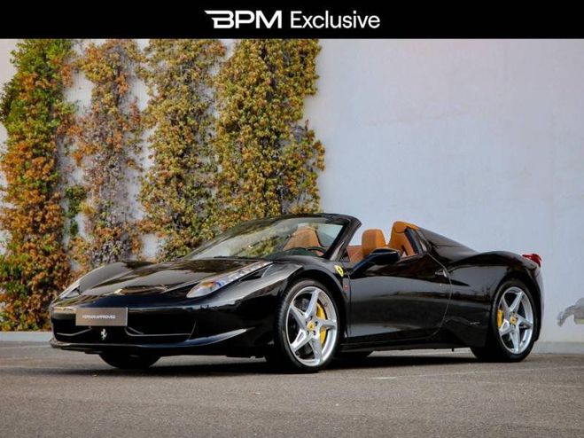 Ferrari 458 Spider V8 4.5 Nero de 2012