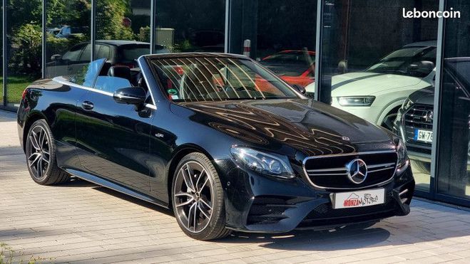 Mercedes Classe E CABRIOLET 53 AMG 435CH 4MATIC  SPEEDSHIF Noir de 2019