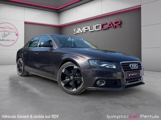 Audi A4 2,7 TDI 190CV AMBITION LUXE MULTITRONIC Noir de 2007