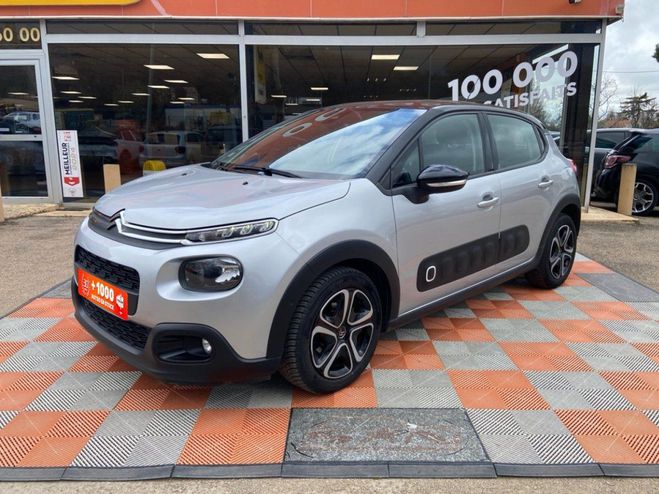 Citroen C3 Puretech 110 SHINE GPS CAMERA Gris Clair de 2018