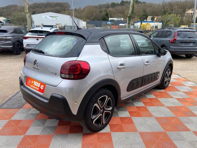 Citroen C3 Puretech 110 SHINE GPS CAMERA Gris Clair de 2018