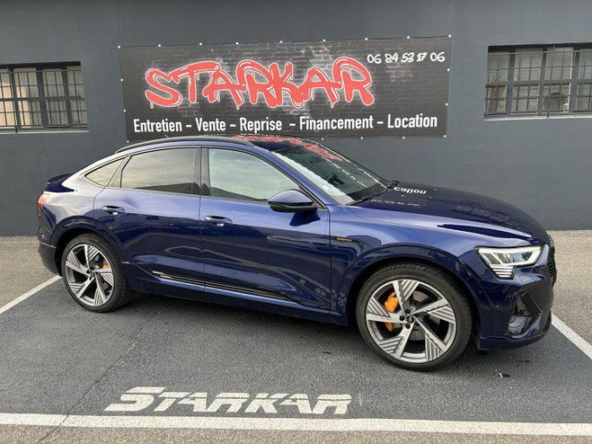 Audi e-tron SPORTBACK 55 408CH E-QUATTRO Bleu C de 2023