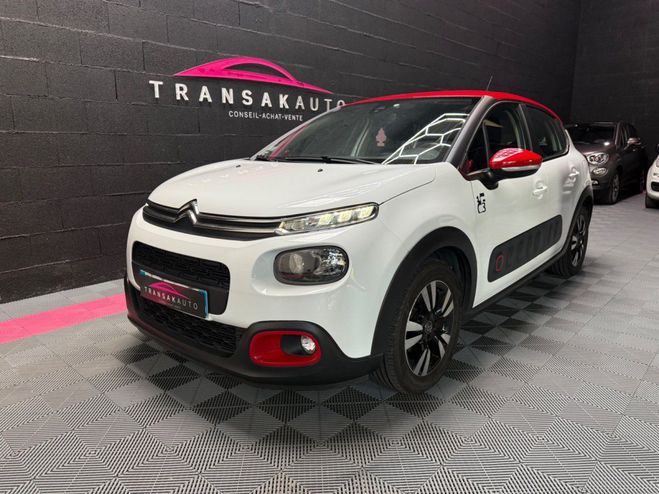 Citroen C3 PureTech 110 SS BVM6 Graphic (DISTRIBUTI Blanc Rouge de 2018