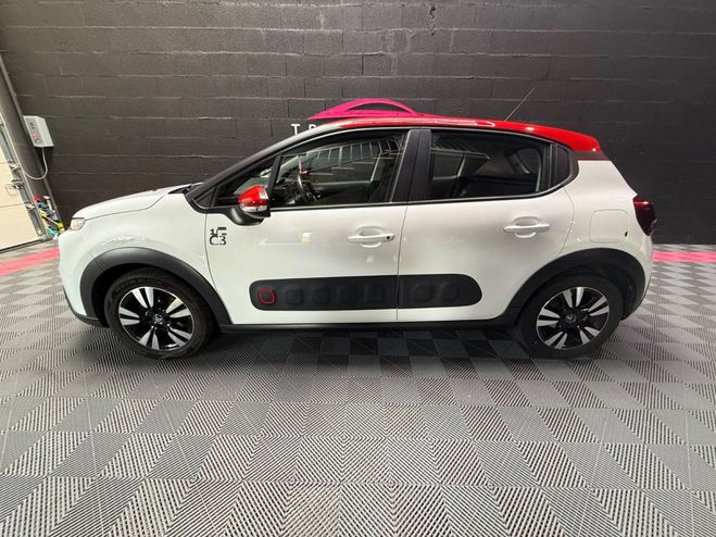 Citroen C3 PureTech 110 SS BVM6 Graphic (DISTRIBUTI Blanc Rouge de 2018