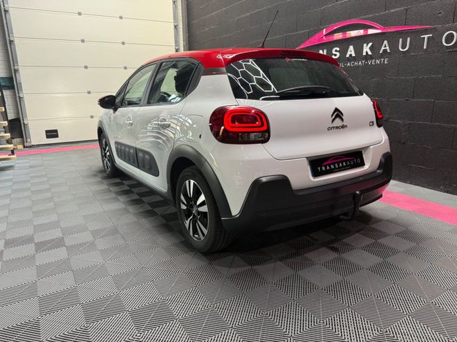 Citroen C3 PureTech 110 SS BVM6 Graphic (DISTRIBUTI Blanc Rouge de 2018