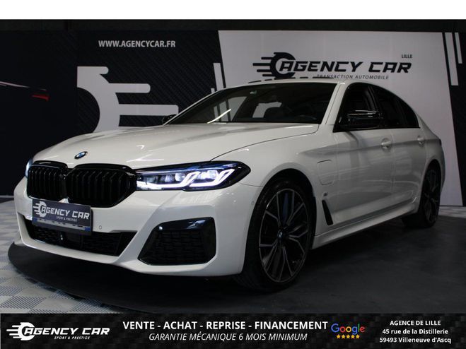 BMW Serie 5 545e M Sport xDrive BVA G30 Entretien Di Blanc nacr de 2021