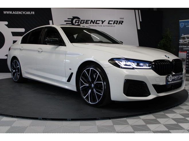 BMW Serie 5 545e M Sport xDrive BVA G30 Entretien Di Blanc nacr de 2021