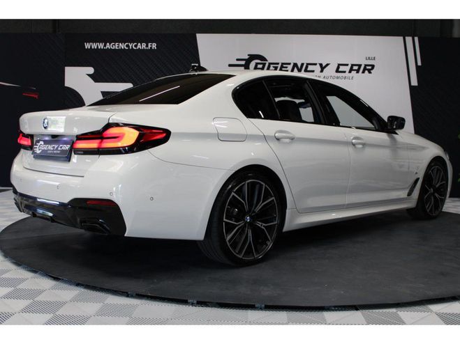 BMW Serie 5 545e M Sport xDrive BVA G30 Entretien Di Blanc nacr de 2021
