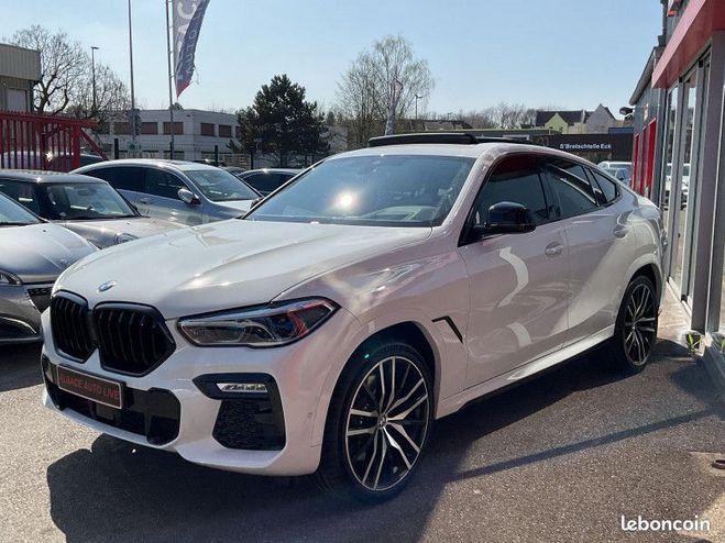 BMW X6 (G06) XDRIVE 40DA 340CH M SPORT Blanc de 2021