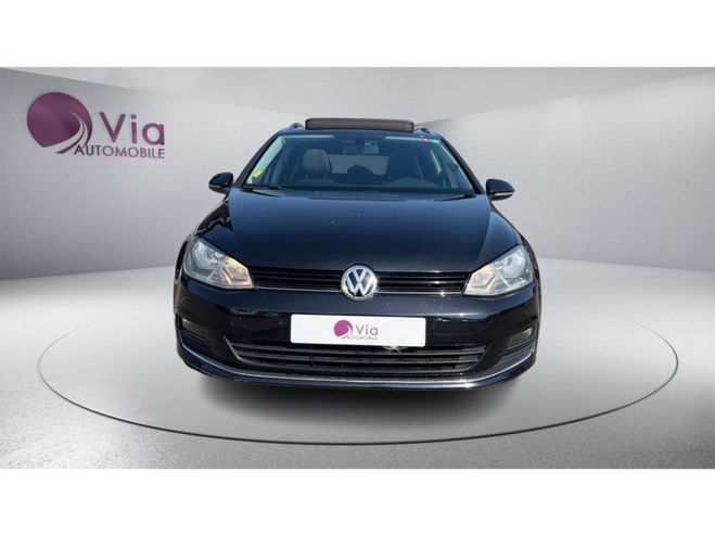 Volkswagen Golf SW 2.0 TDI 150 DSG 6 Carat - TOIT OUVRAN Noir de 2014