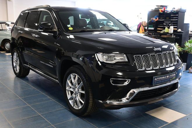 Jeep Grand Cherokee V6 3.0 CRD 250 Multijet S&S BVA Summit Noir de 2016
