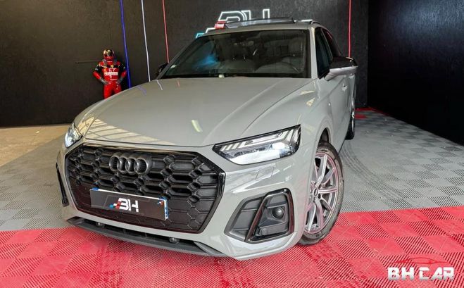 Audi Q5 SPORTBACK 35 TDI 163 SLINE S-TRONIC BVA Gris de 2021