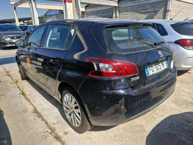 Peugeot 308 1,5 BLUE HDI 100 CH 5 PLACES NOIR de 2019
