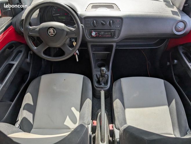 Skoda Citigo 1.0 MPI 60 ch ACTIVE 3P Rouge de 2013