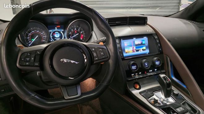 Jaguar F-Type COUPE 3.0 380 S BVA PROPULSION JANTE CAR Gris de 2019