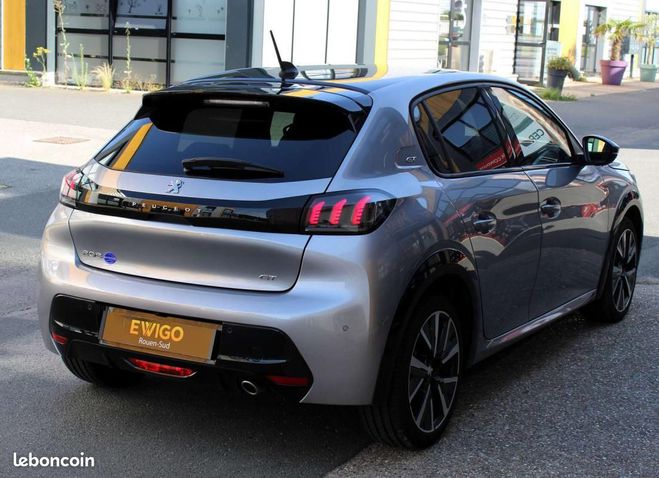Peugeot 208 II 1.2 PURETECH ch 100 GT BVM6 S&S Gris de 2022