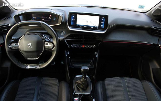Peugeot 208 II 1.2 PURETECH ch 100 GT BVM6 S&S Gris de 2022