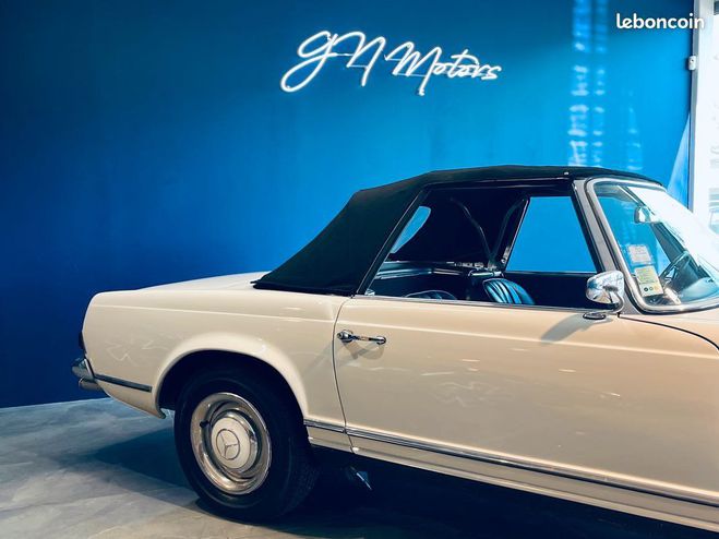 Mercedes 230 sl pagode tres bon etat Blanc de 1965