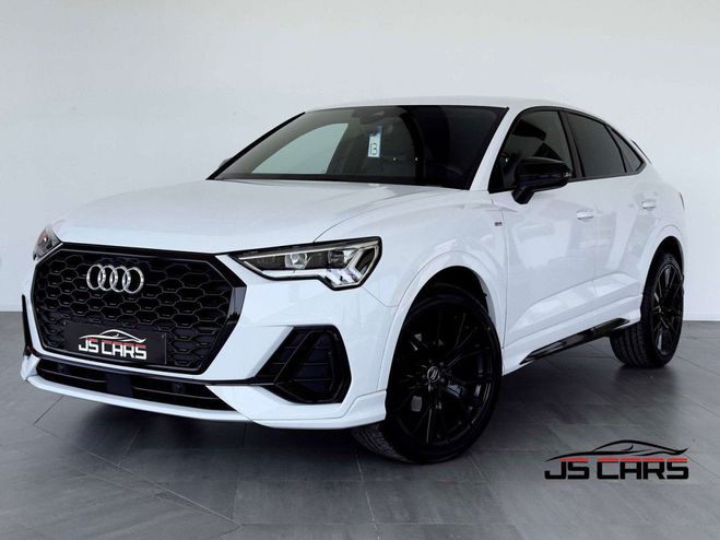 Audi Q3 2.0TDi S-LINE-SHADOW LINE-1ERPRO-CAMERA- Blanc de 2021