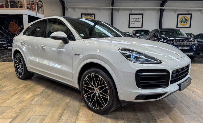 Porsche Cayenne Coup 3.0 E-HYBRID 462 / CHRONO / SIEGES Blanc Mtallis de 2020