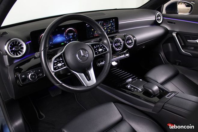 Mercedes Classe A 250 E 160 102CH STYLE LINE 8G-DCT CUIR N Gris de 2020