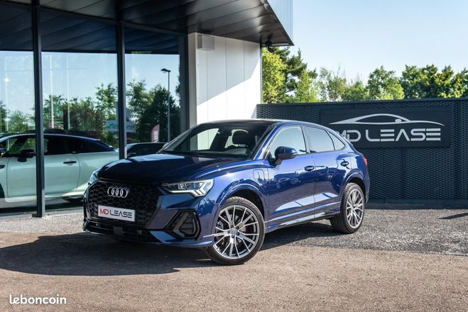 Audi Q3 Sportback 45 TFSIe 245 ch S tronic 6 lin Bleu de 2021