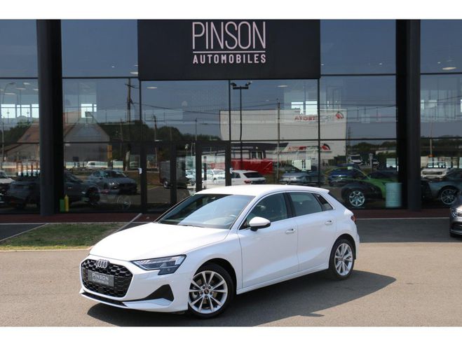 Audi A3 Sportback 1.5 30 TFSI - 116 - BV S-Troni Blanc de 2024