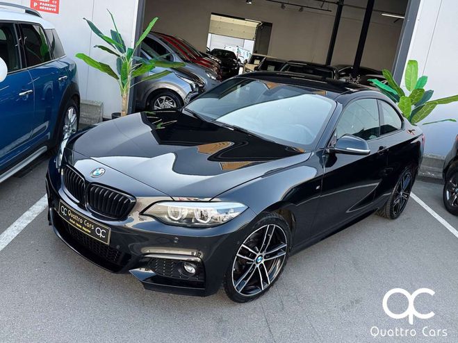 BMW Serie 2 218 dA Coup Boite auto Pack M 1er Propr Noir Mtallis de 