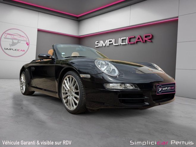 Porsche 911 CARRERA CABRIOLET 997 3.6i Tiptronic S A Noir de 2006