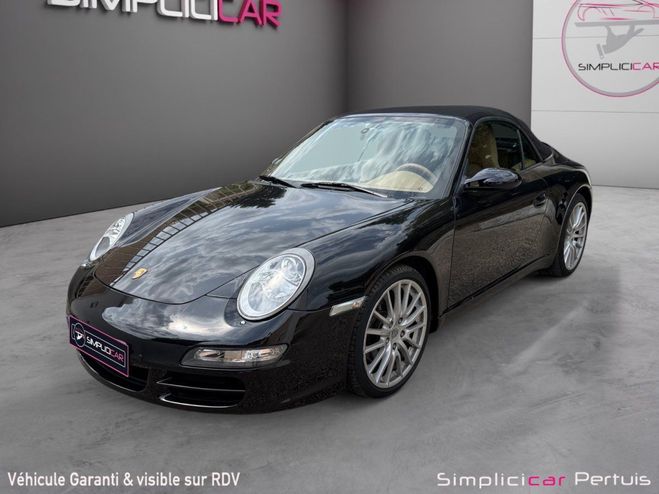 Porsche 911 CARRERA CABRIOLET 997 3.6i Tiptronic S A Noir de 2006