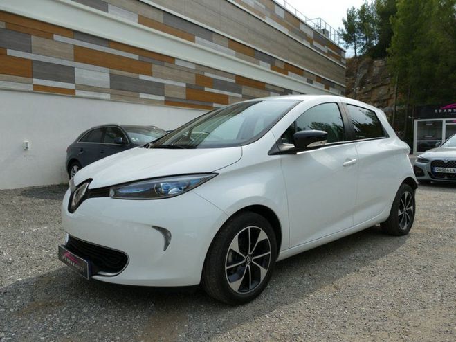 Renault Zoe R90 ZEN 41 KwH 5 PLACES ACHAT INTEGRAL Blanc de 2018