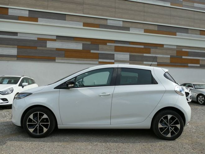 Renault Zoe R90 ZEN 41 KwH 5 PLACES ACHAT INTEGRAL Blanc de 2018