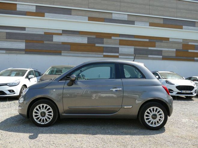 Fiat 500 MY17 1.2 69 Ch LOUNGE BVM5 TOIT PANORAMI Gris de 2017
