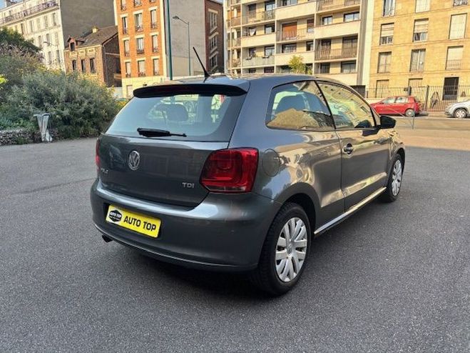 Volkswagen Polo 1.6 TDI 90CH FAP CONFORTLINE DSG7 3P GRIS F de 2010